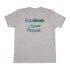 Unisex AHA Eat, Horses, Repeat Tee - Gray