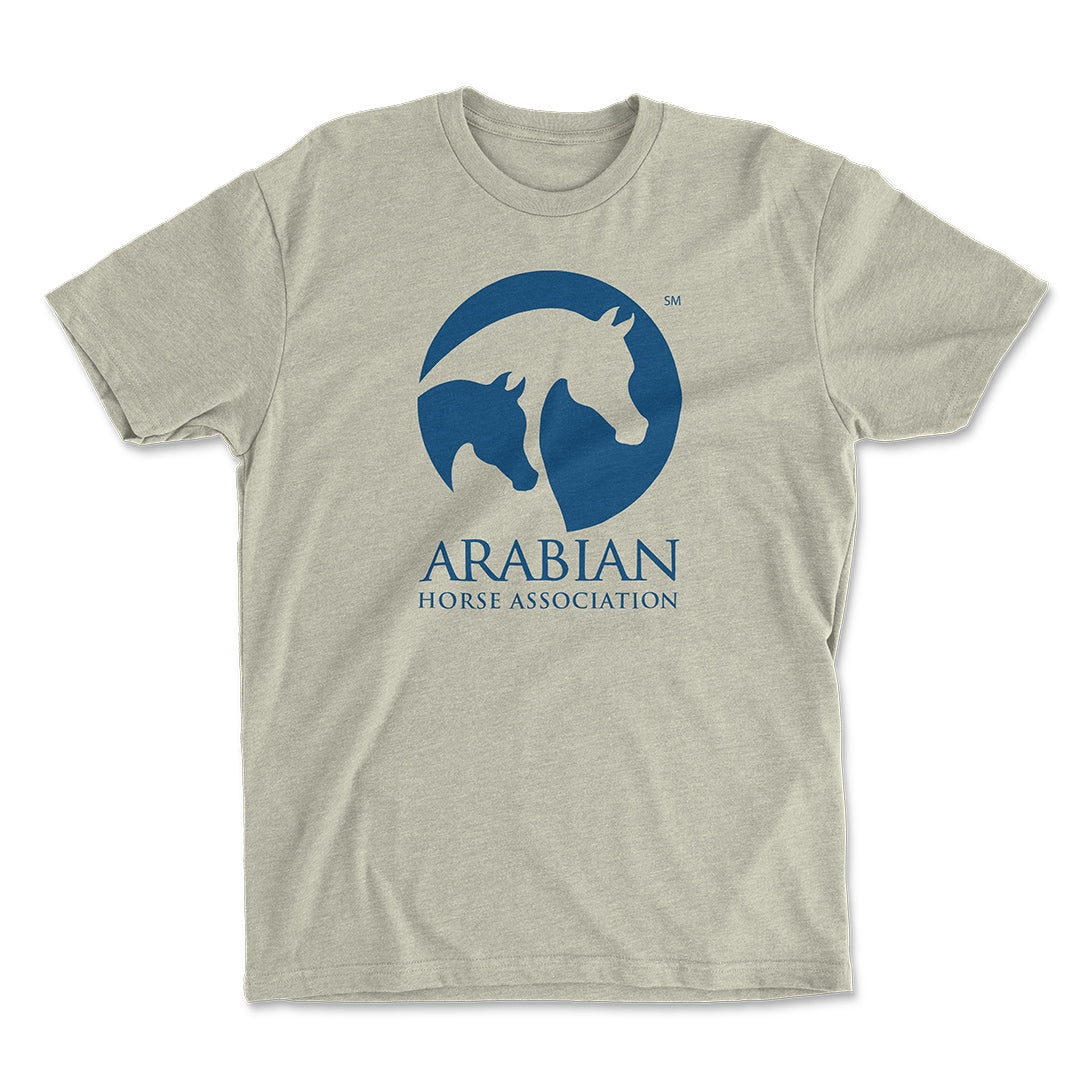 T-shirt unisexe avec logo officiel AHA - Sable