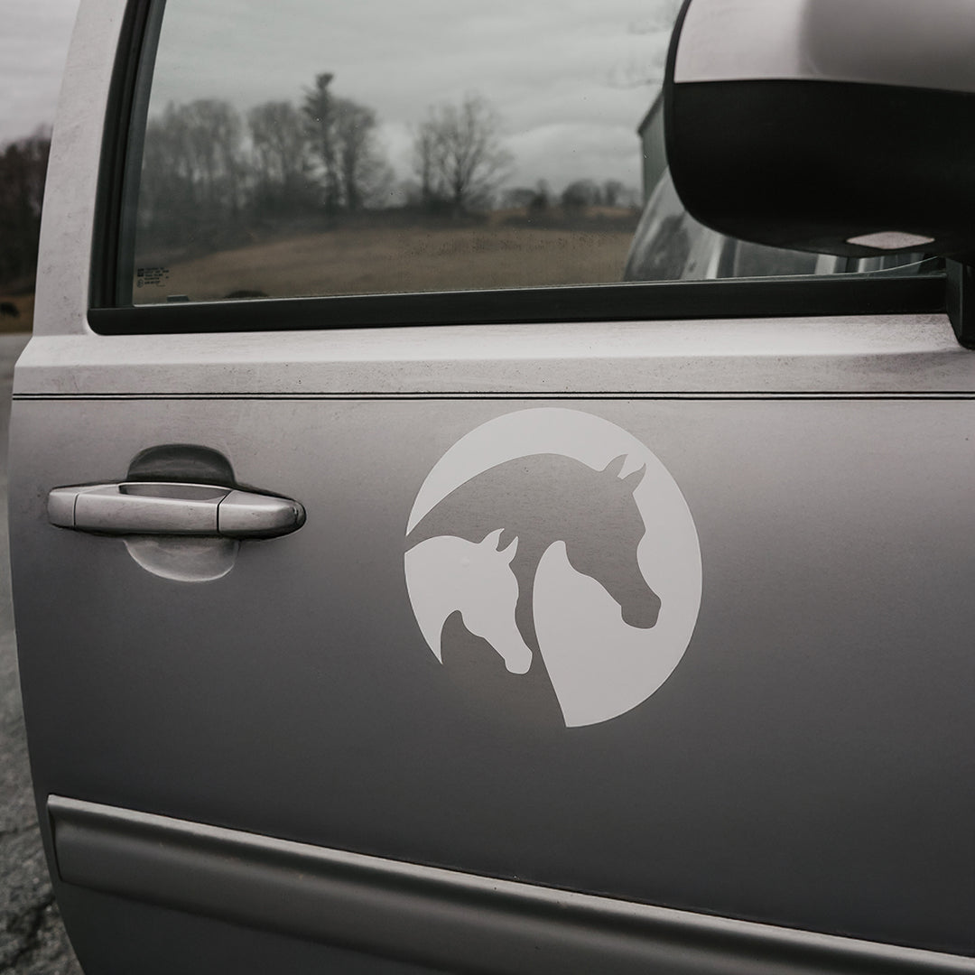 AHA Trailer Sticker - White