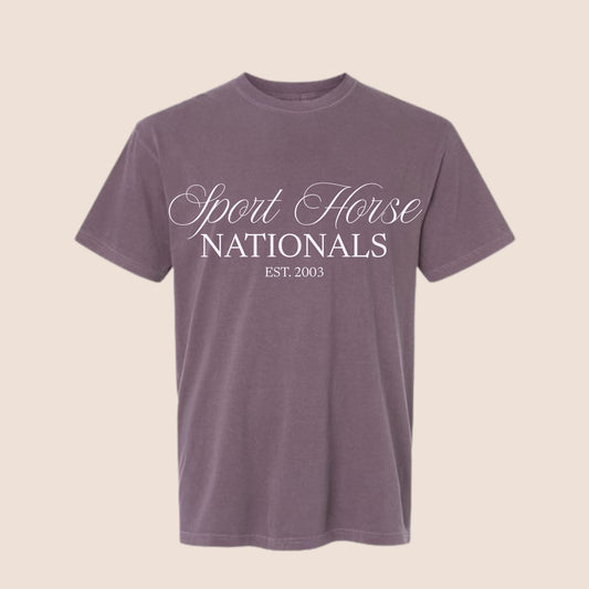 Unisex Purple T-Shirt SHN est. 2003