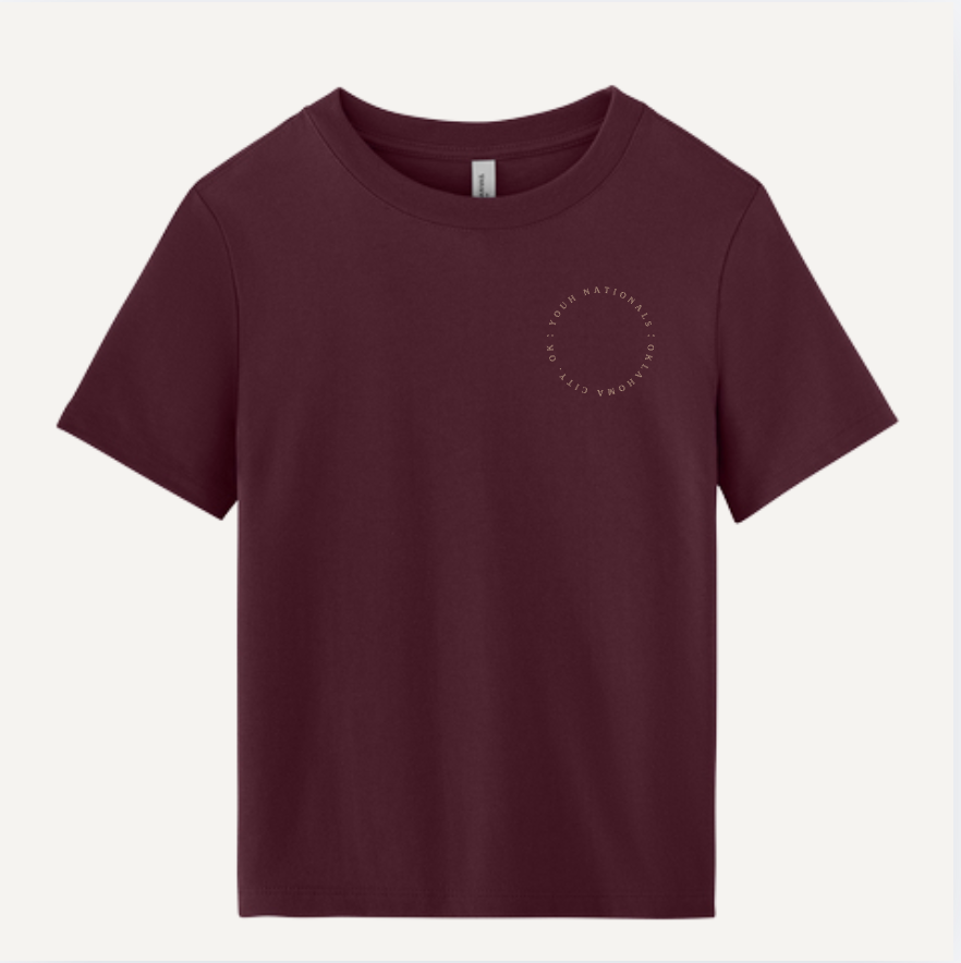 Unisex Maroon YMSN Shirt